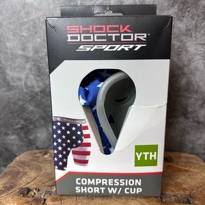 Shock Doctor Compression Short With Protective Cup